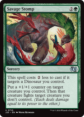 Magic: The Gathering - Savage Stomp - Foundations Jumpstart