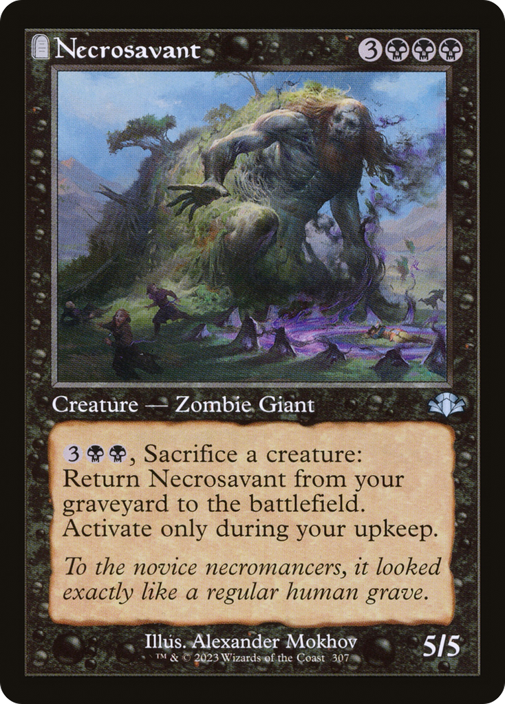 Magic: The Gathering - Necrosavant Foil - Dominaria Remastered