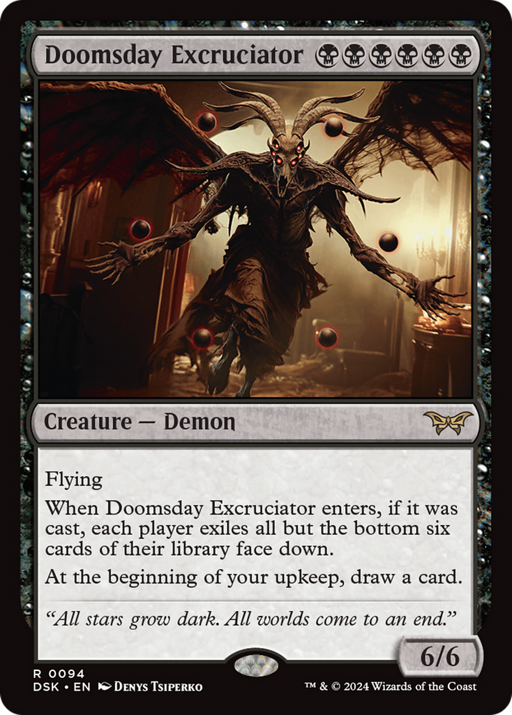 Magic: The Gathering - Doomsday Excruciator - Duskmourn: House of Horror