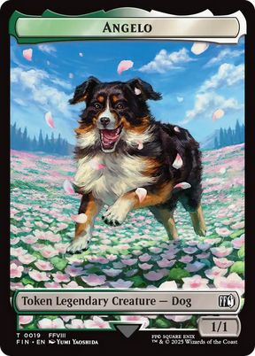 Magic: The Gathering - Angelo Token - Final Fantasy Tokens
