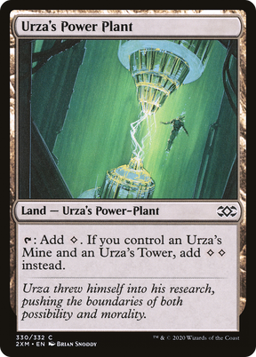 Magic: The Gathering - Urza's Power Plant Foil - Double Masters