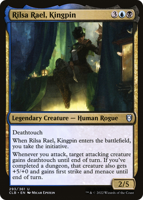 Magic: The Gathering - Rilsa Rael, Kingpin - Commander Legends: Battle for Baldur's Gate