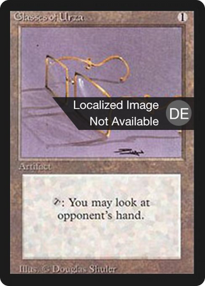 Magic: The Gathering - Urzas Brille - Foreign Black Border
