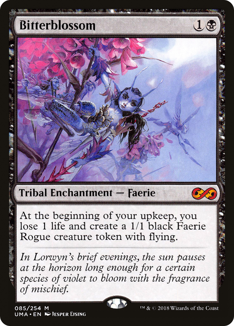 Magic: The Gathering - Bitterblossom Foil - Ultimate Masters