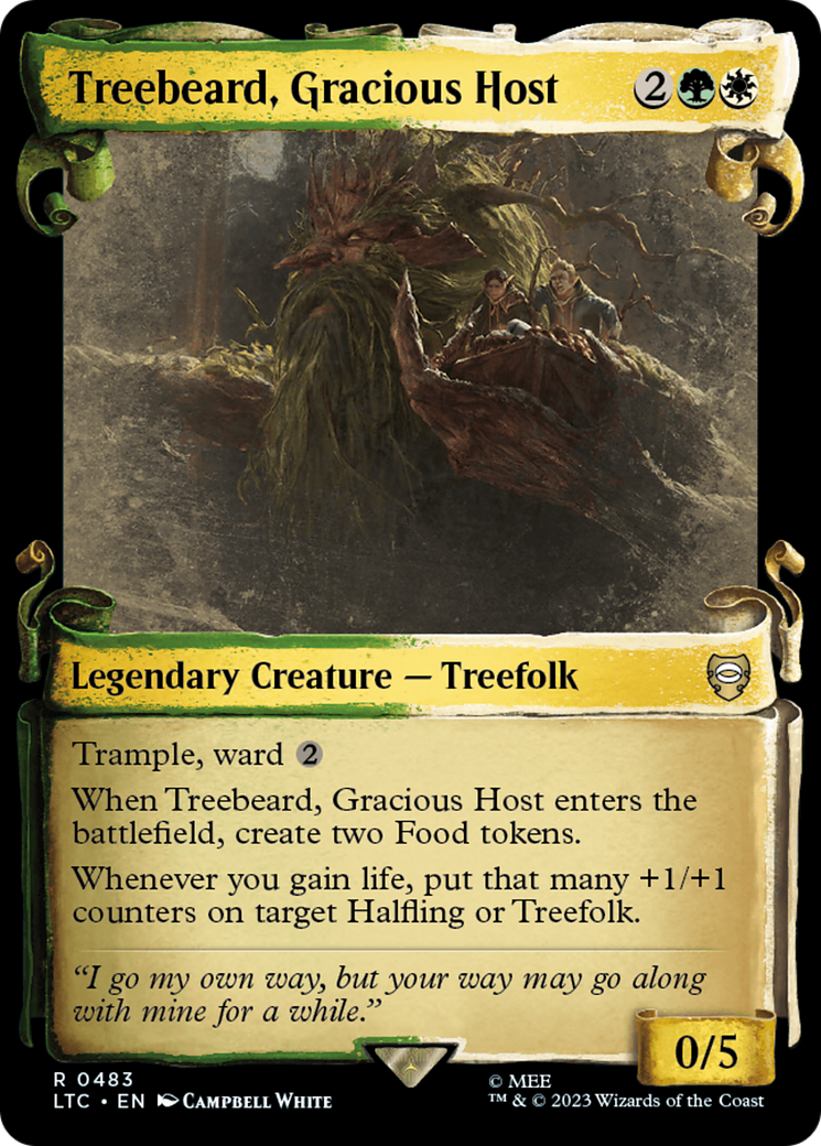 Magic: The Gathering - Treebeard, Gracious Host - Tales of Middle-earth Commander