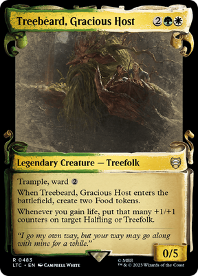 Magic: The Gathering - Treebeard, Gracious Host - Tales of Middle-earth Commander