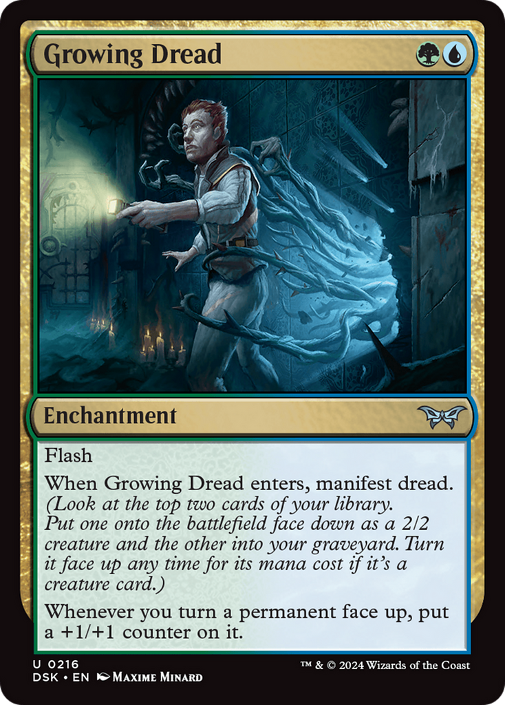 Magic: The Gathering - Growing Dread - Duskmourn: House of Horror