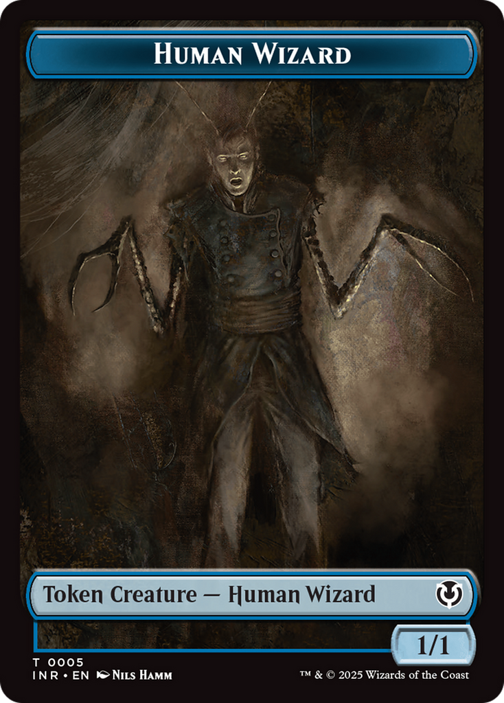 Magic: The Gathering - Human Wizard Token - Innistrad Remastered Tokens