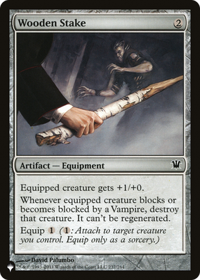 Magic: The Gathering - Wooden Stake - The List