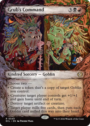 Magic: The Gathering - Grub's Command Foil - Lorwyn Eclipsed