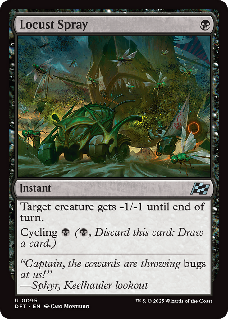 Magic: The Gathering - Locust Spray - Aetherdrift