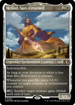 Magic: The Gathering - Heliod, Sun-Crowned Foil - Commander Masters
