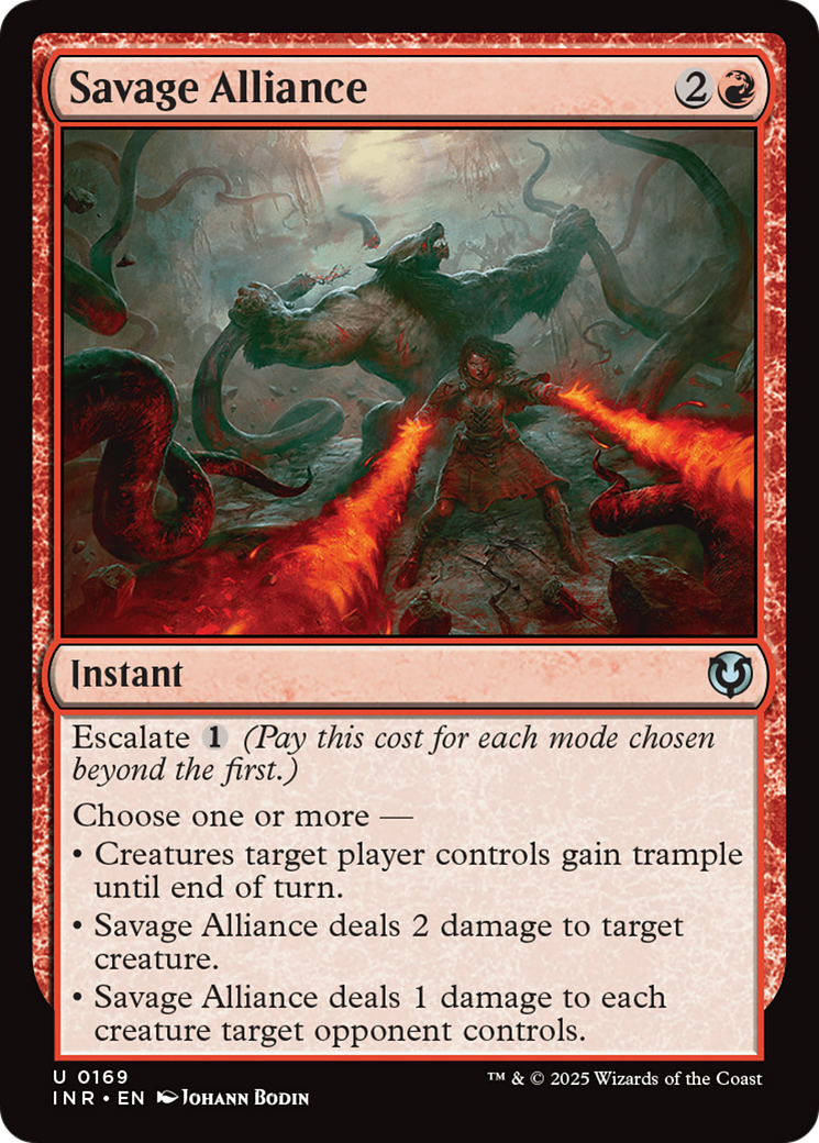 Magic: The Gathering - Savage Alliance - Innistrad Remastered