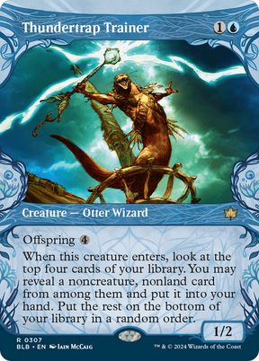 Magic: The Gathering - Thundertrap Trainer Foil - Bloomburrow