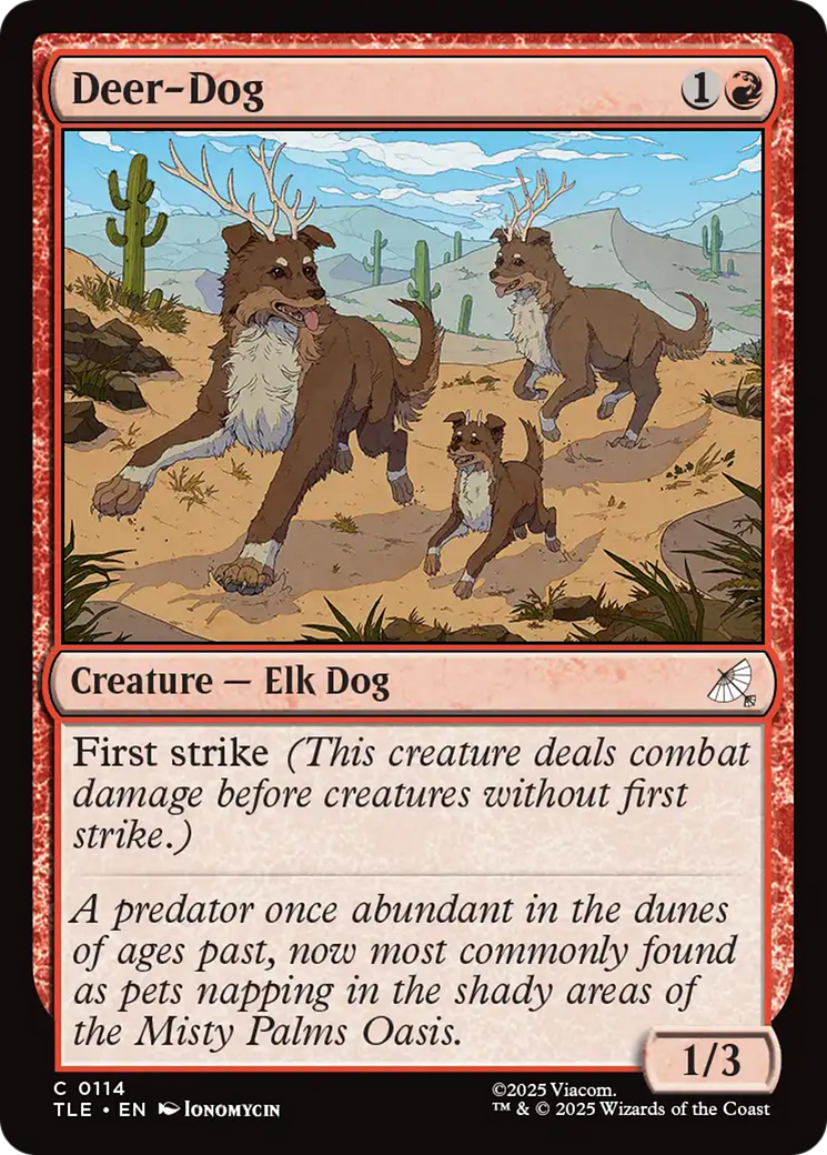 Magic: The Gathering - Deer-Dog - Avatar: The Last Airbender Eternal