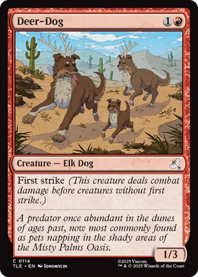 Magic: The Gathering - Deer-Dog - Avatar: The Last Airbender Eternal