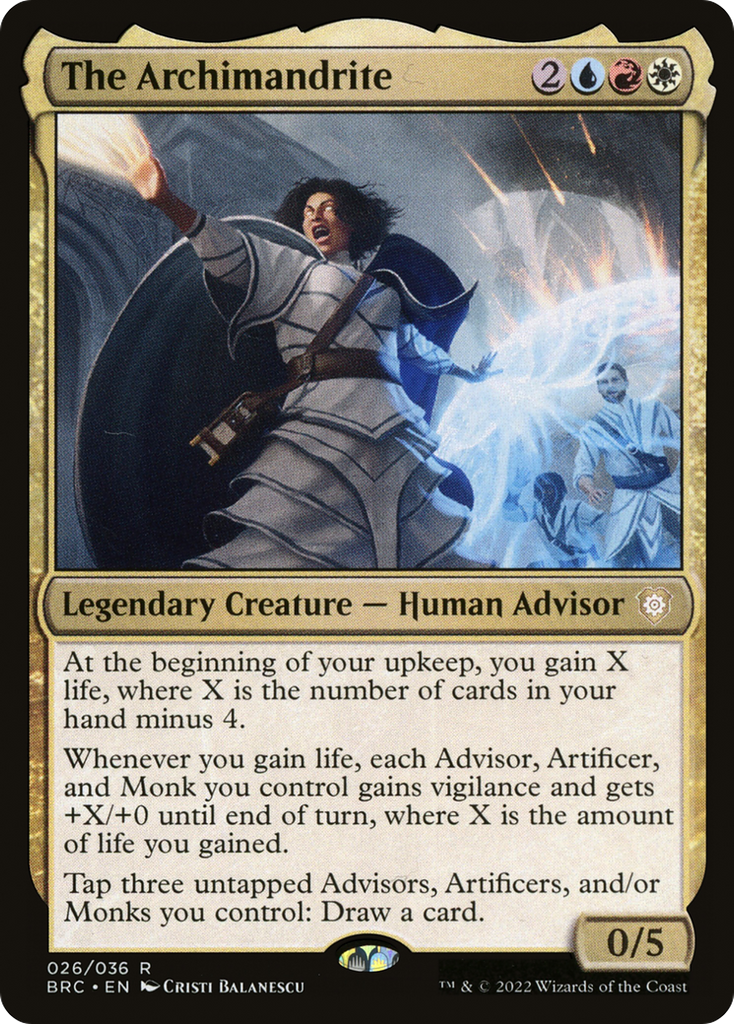 Magic: The Gathering - The Archimandrite - The Brothers' War Commander