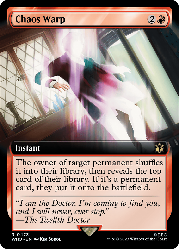 Magic: The Gathering - Chaos Warp - Doctor Who