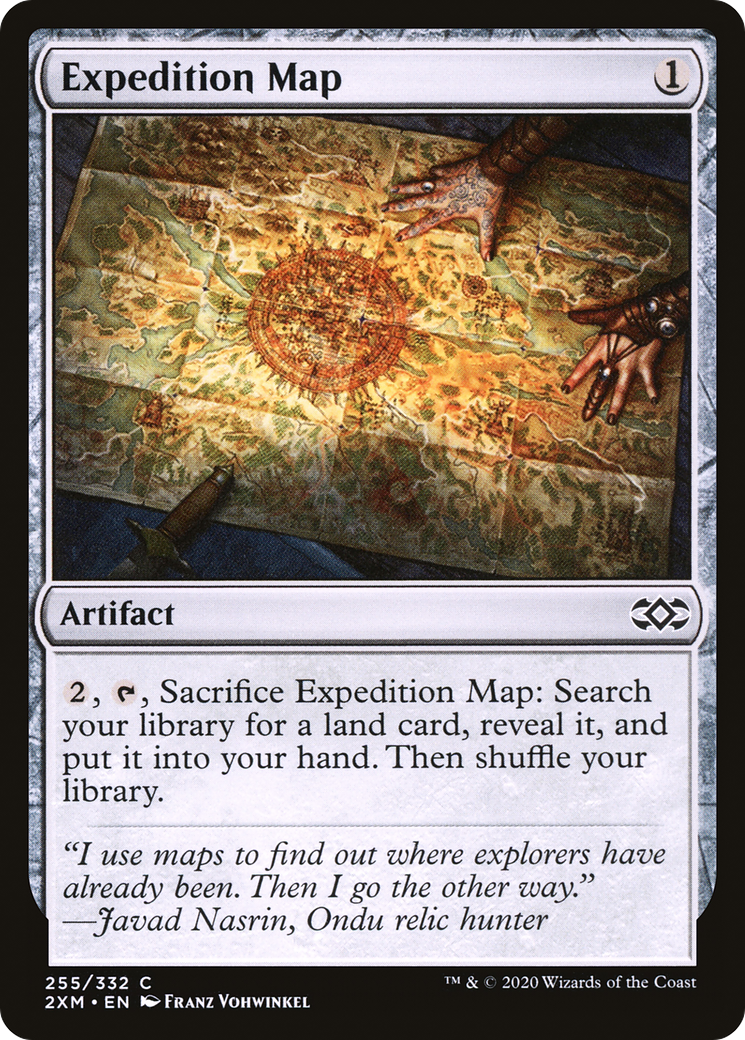 Magic: The Gathering - Expedition Map Foil - Double Masters