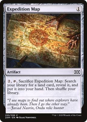 Magic: The Gathering - Expedition Map Foil - Double Masters