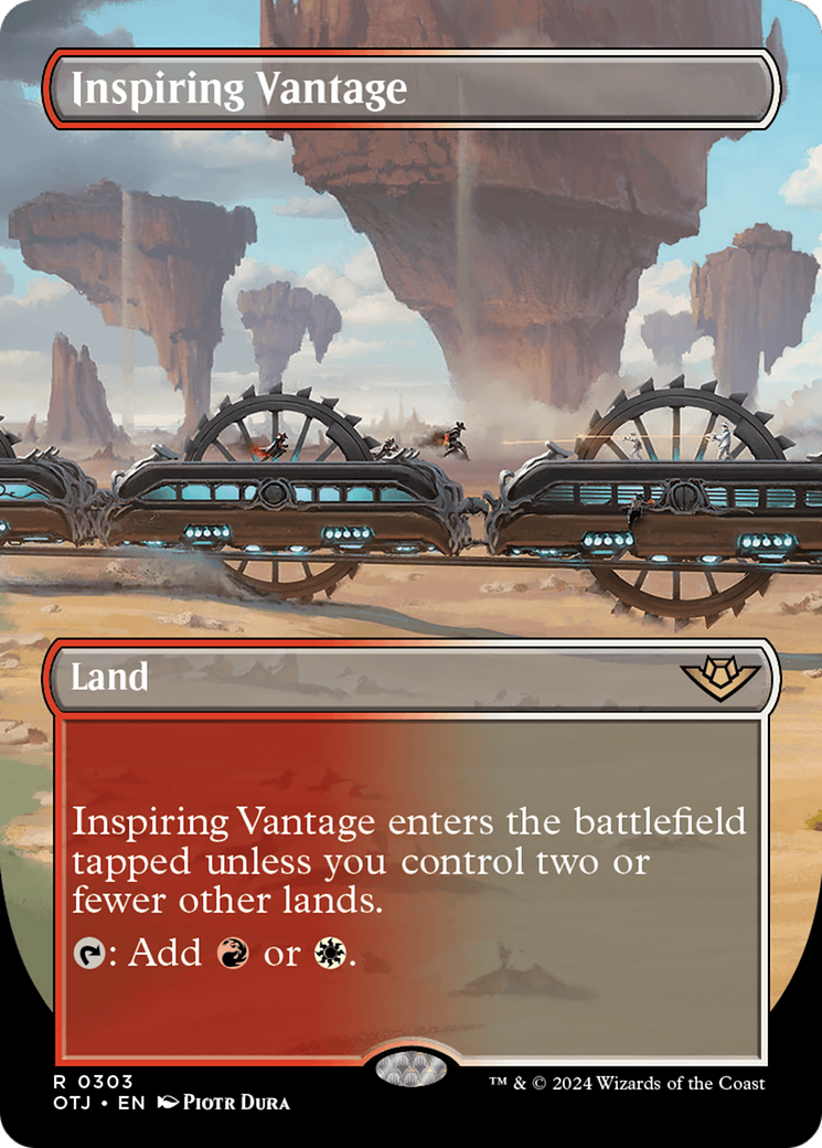 Magic: The Gathering - Inspiring Vantage Foil - Outlaws of Thunder Junction