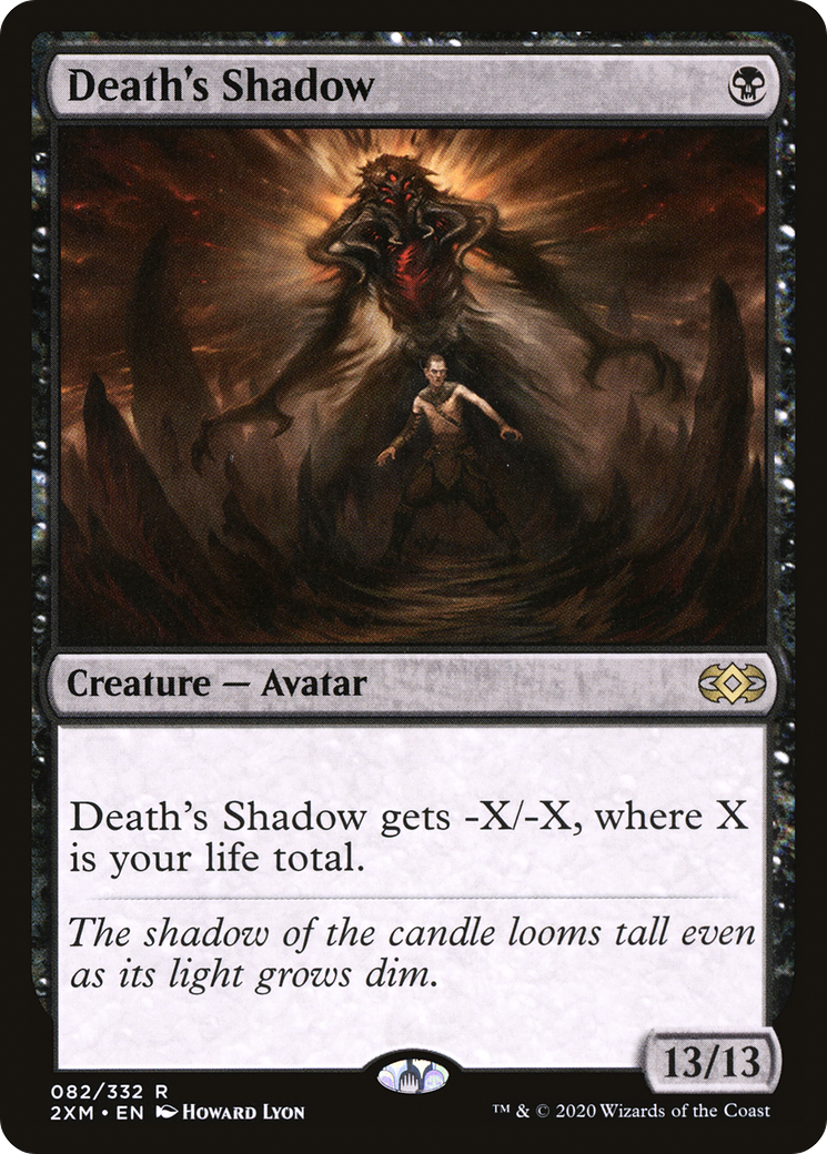 Magic: The Gathering - Death's Shadow Foil - Double Masters