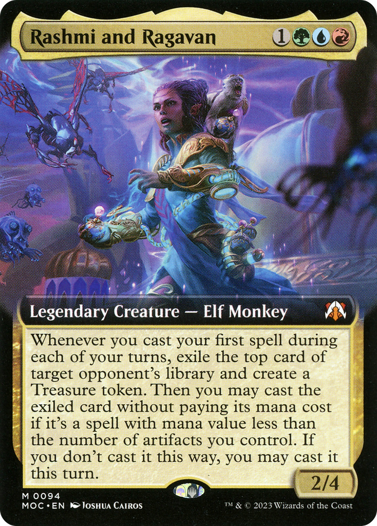 Magic: The Gathering - Rashmi and Ragavan Foil - March of the Machine Commander