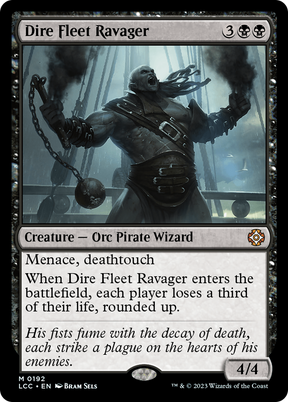 Magic: The Gathering - Dire Fleet Ravager - The Lost Caverns of Ixalan Commander