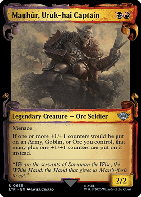 Magic: The Gathering - Mauhúr, Uruk-hai Captain - The Lord of the Rings: Tales of Middle-earth