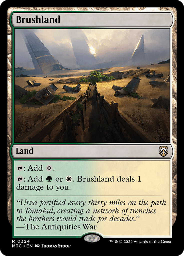 Magic: The Gathering - Brushland - Modern Horizons 3 Commander