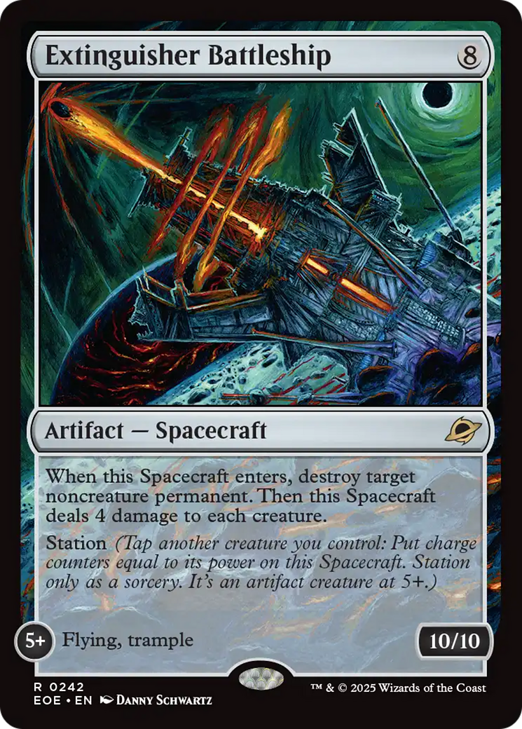 Magic: The Gathering - Extinguisher Battleship Foil - Edge of Eternities