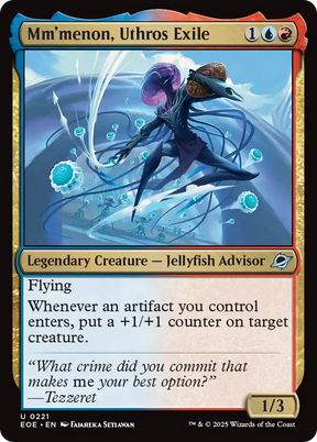Magic: The Gathering - Mm'menon, Uthros Exile Foil - Edge of Eternities