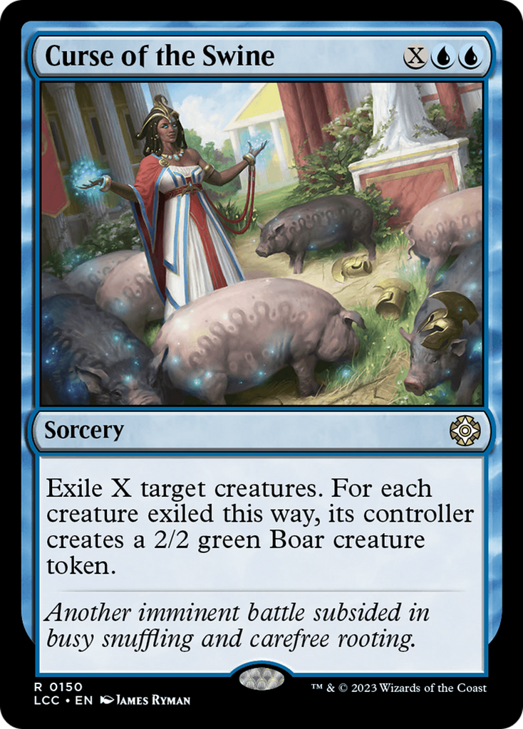 Magic: The Gathering - Curse of the Swine - The Lost Caverns of Ixalan Commander