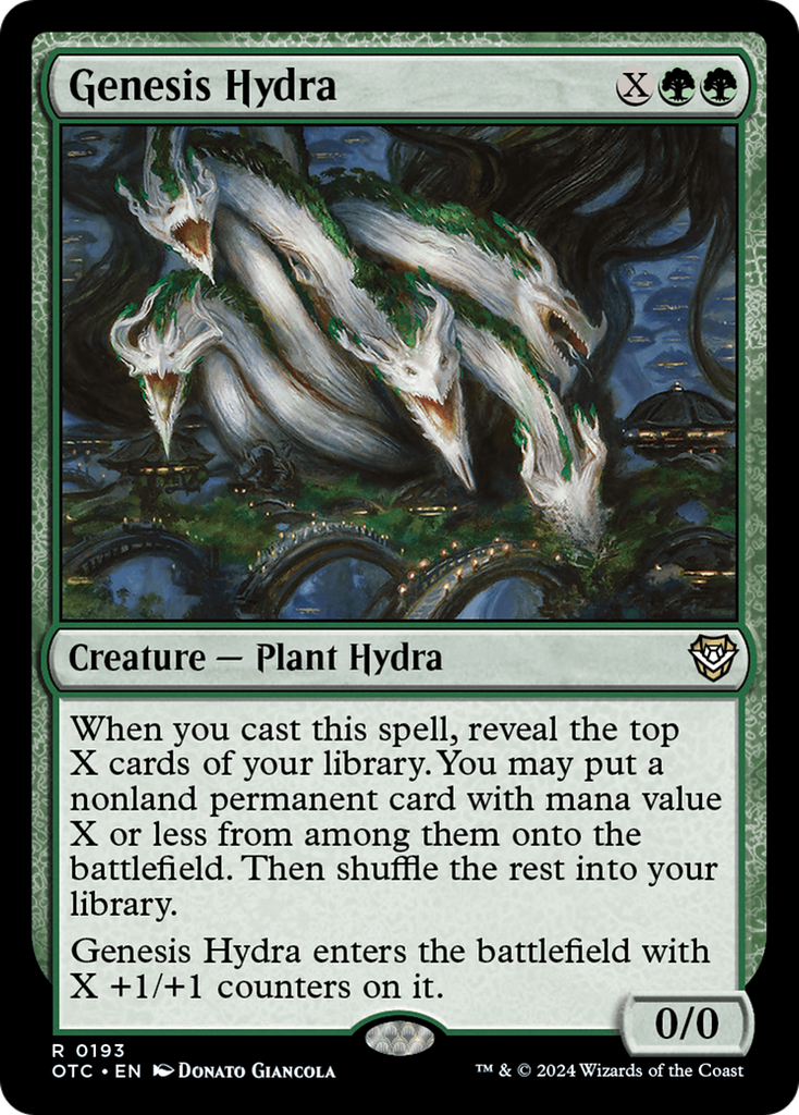 Magic: The Gathering - Genesis Hydra - Outlaws of Thunder Junction Commander