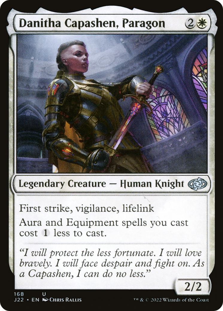 Magic: The Gathering - Danitha Capashen, Paragon - Jumpstart 2022