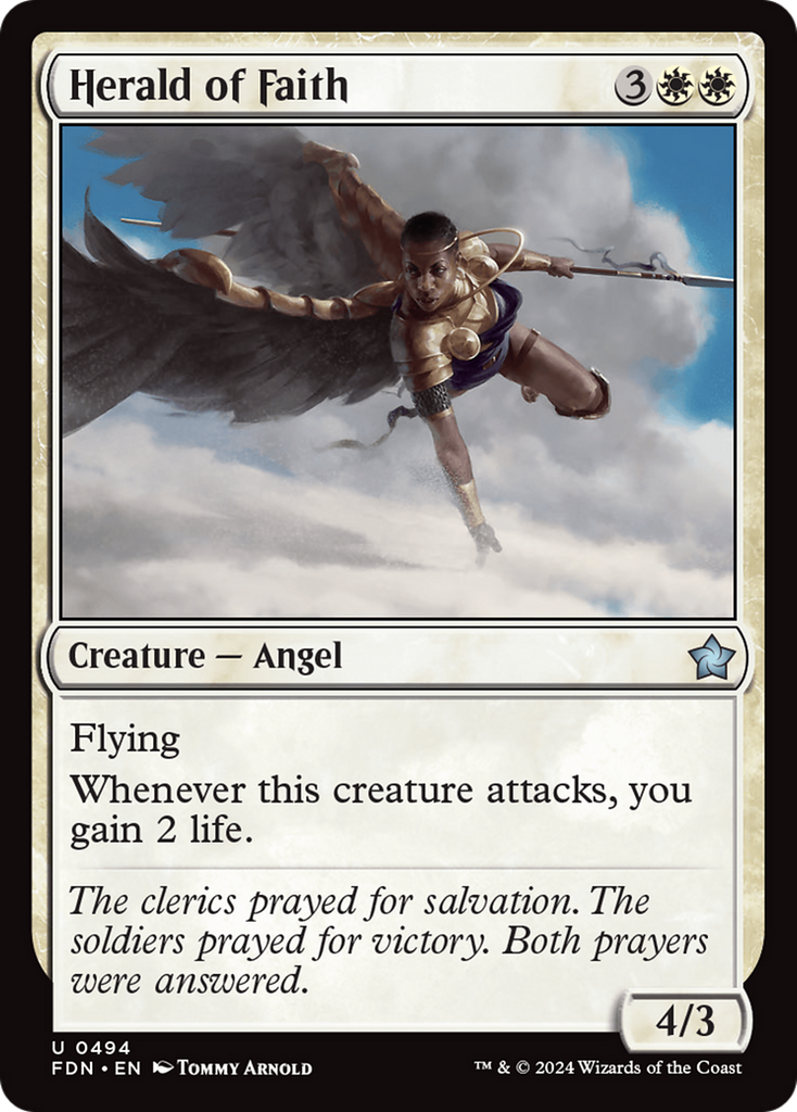 Magic: The Gathering - Herald of Faith - Foundations