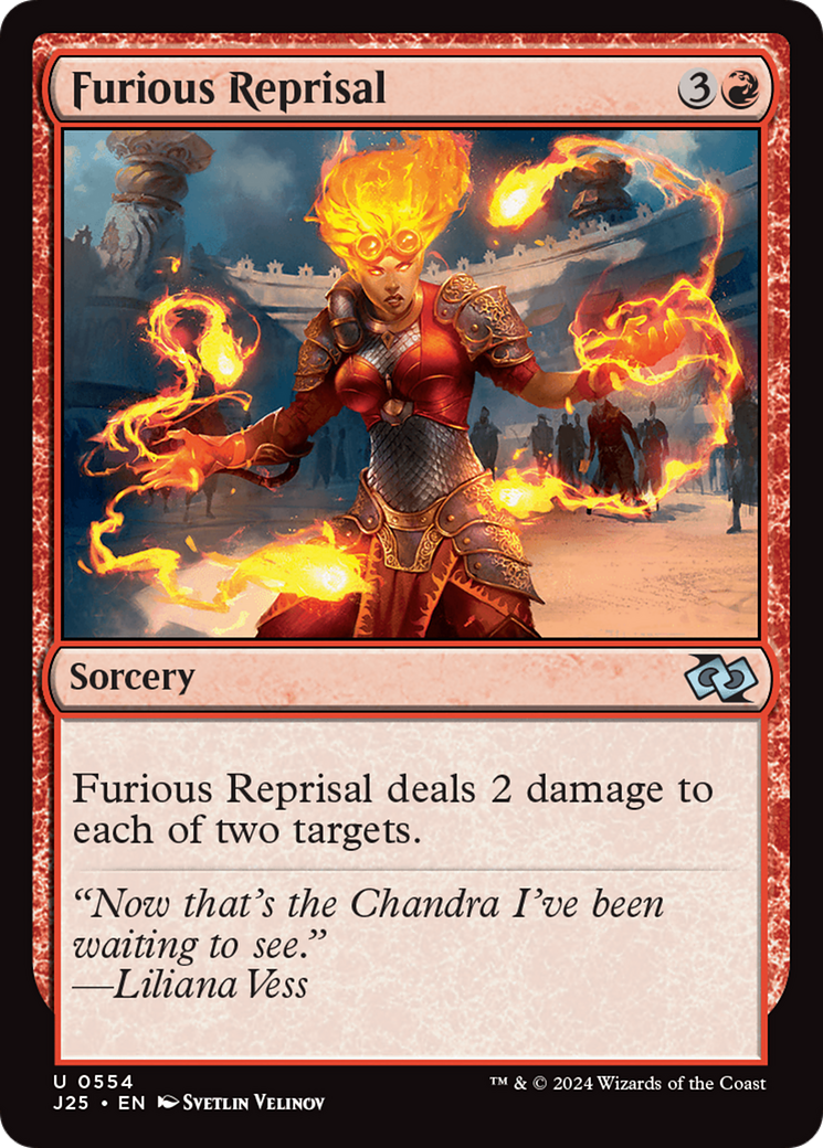 Magic: The Gathering - Furious Reprisal - Foundations Jumpstart