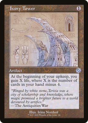 Magic: The Gathering - Ivory Tower - The Brothers' War Retro Artifacts