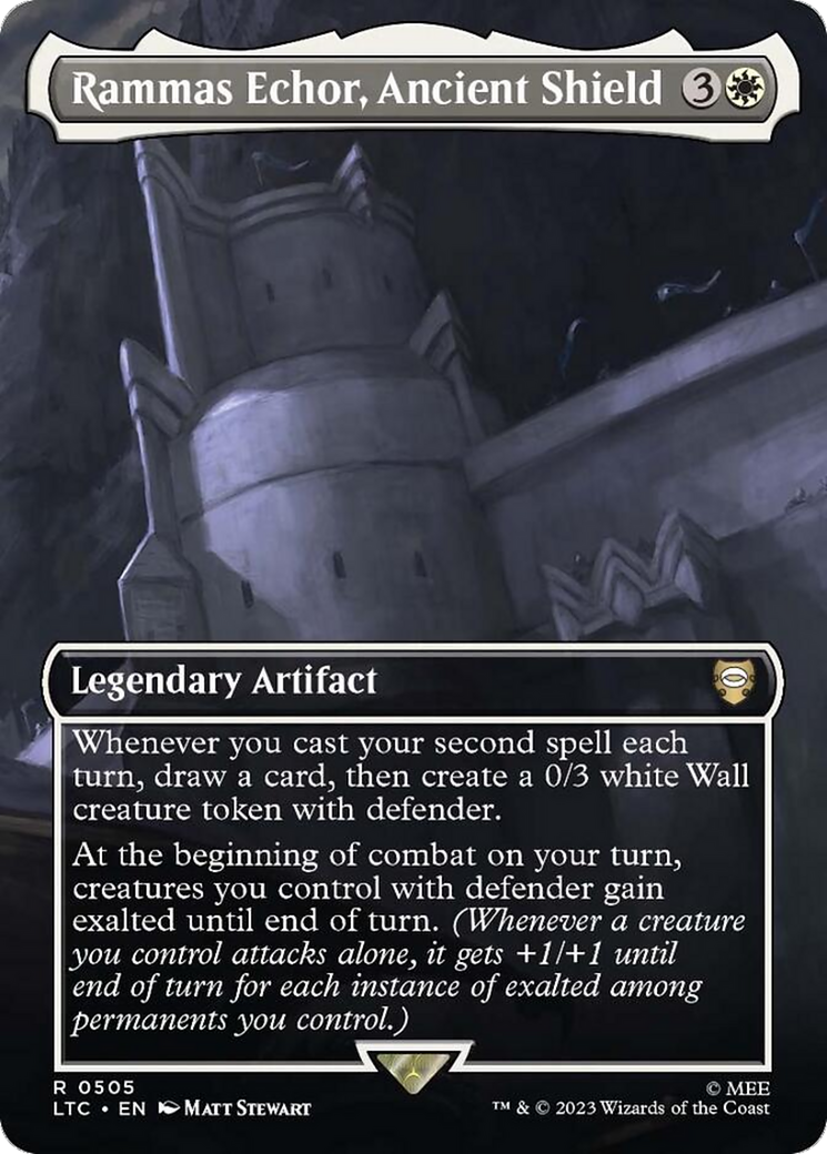 Magic: The Gathering - Rammas Echor, Ancient Shield - Tales of Middle-earth Commander