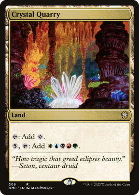 Magic: The Gathering - Crystal Quarry - Dominaria United Commander