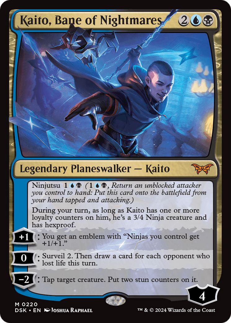 Magic: The Gathering - Kaito, Bane of Nightmares - Duskmourn: House of Horror