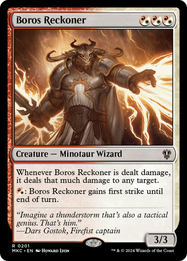 Magic: The Gathering - Boros Reckoner - Murders at Karlov Manor Commander