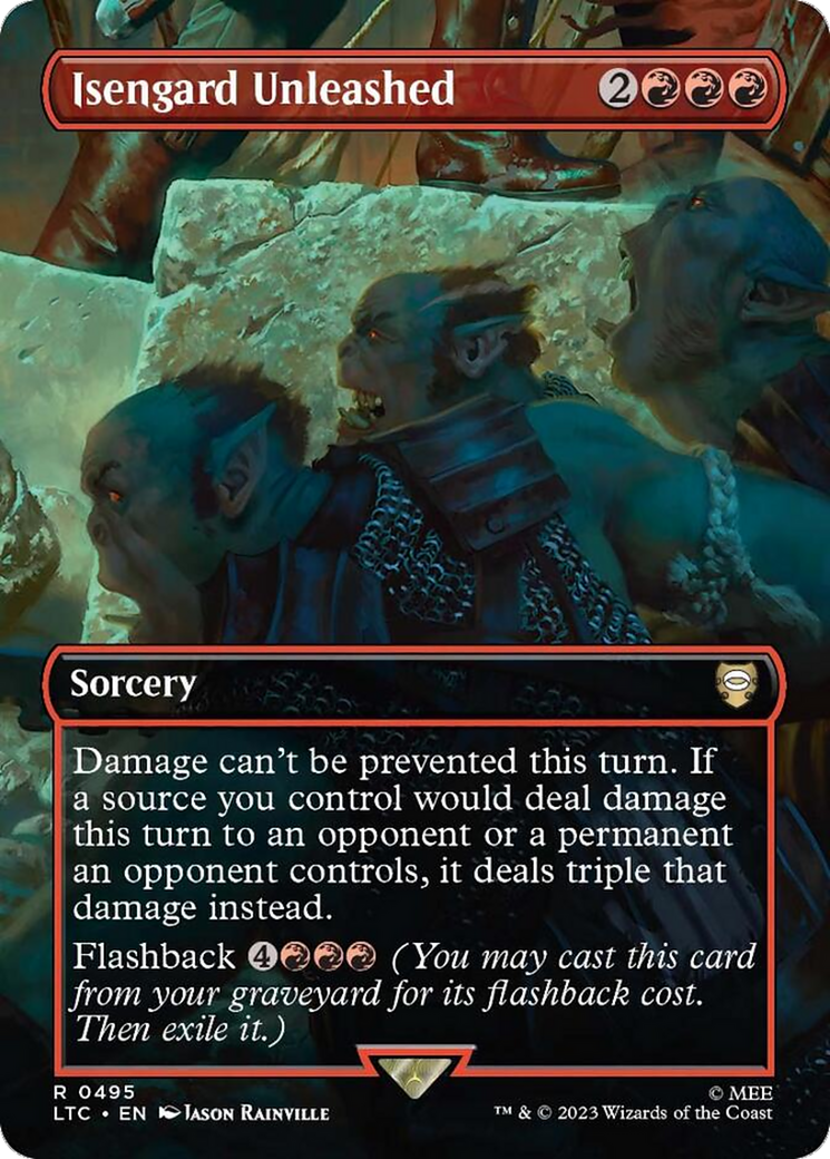 Magic: The Gathering - Isengard Unleashed - Tales of Middle-earth Commander