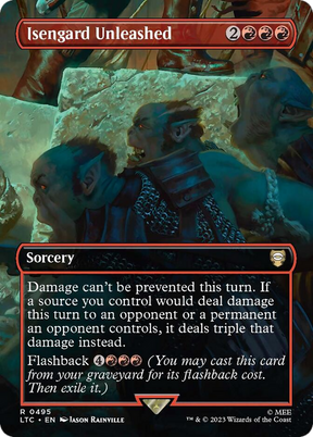 Magic: The Gathering - Isengard Unleashed Foil - Tales of Middle-earth Commander