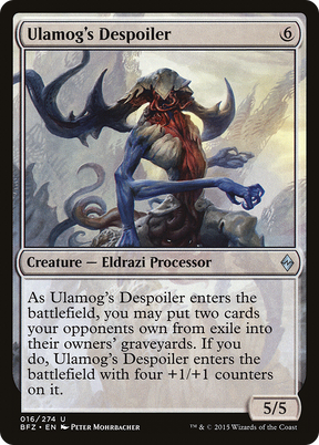 Magic: The Gathering - Ulamog's Despoiler Foil - Battle for Zendikar