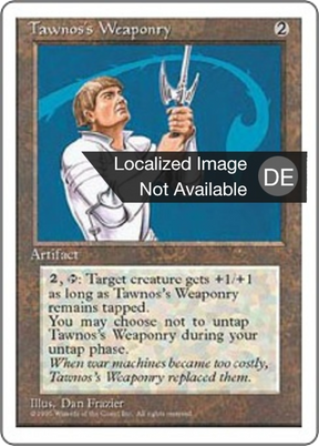 Magic: The Gathering - Tawnos' Waffen - Fourth Edition