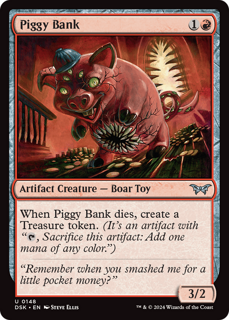 Magic: The Gathering - Piggy Bank - Duskmourn: House of Horror