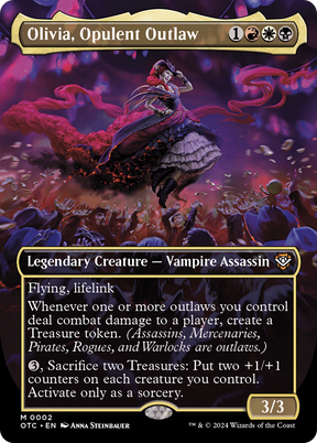 Magic: The Gathering - Olivia, Opulent Outlaw - Outlaws of Thunder Junction Commander