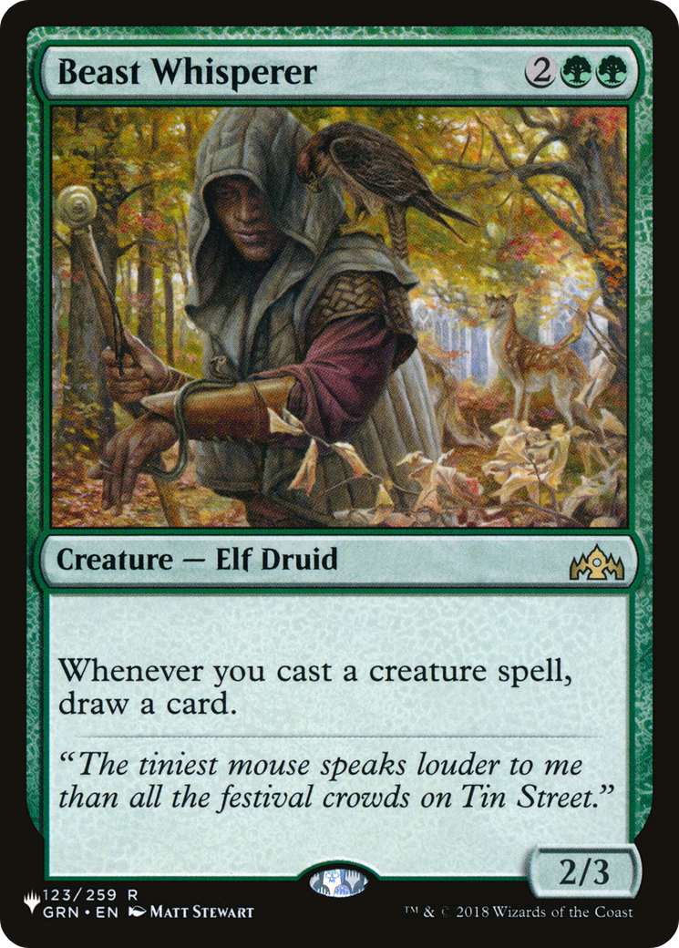 Magic: The Gathering - Beast Whisperer - The List