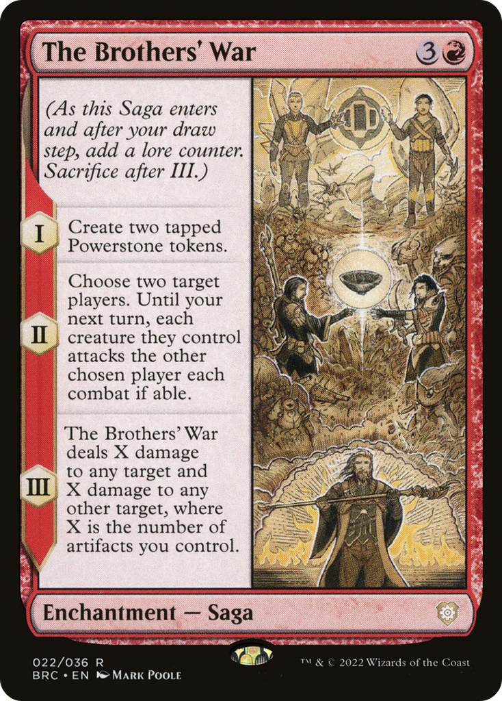 Magic: The Gathering - The Brothers' War - The Brothers' War Commander